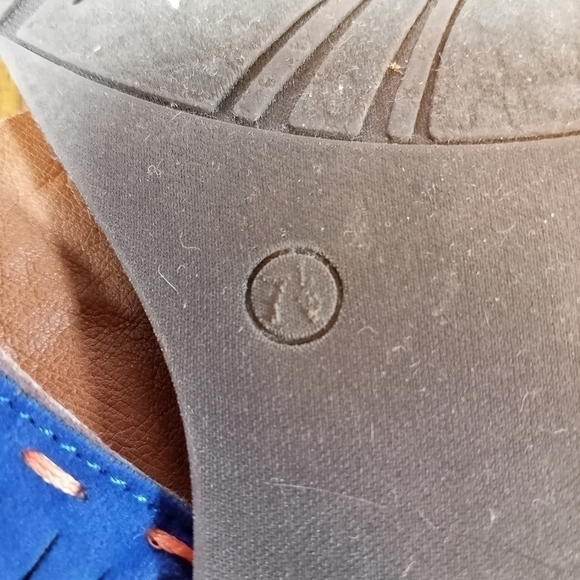 Dolce by Mojo Moxie boho southwestern Sundance flip flop sandals size 7 1/2 - Picture 6 of 8